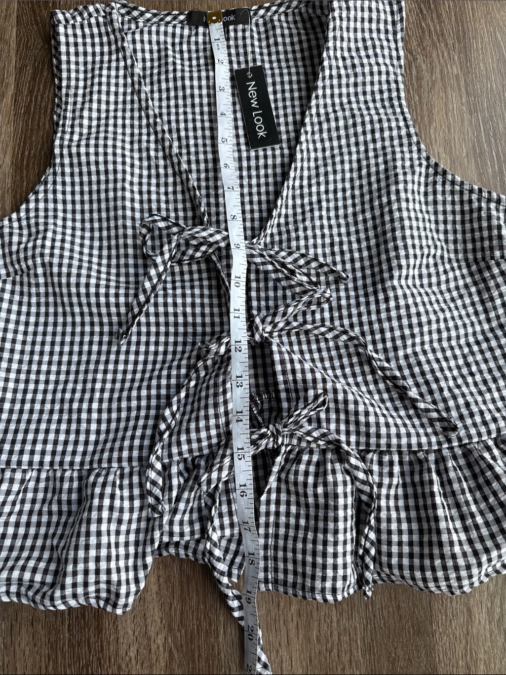New Look Gingham Two Piece Shorts & Tank Set — image 7 of 8